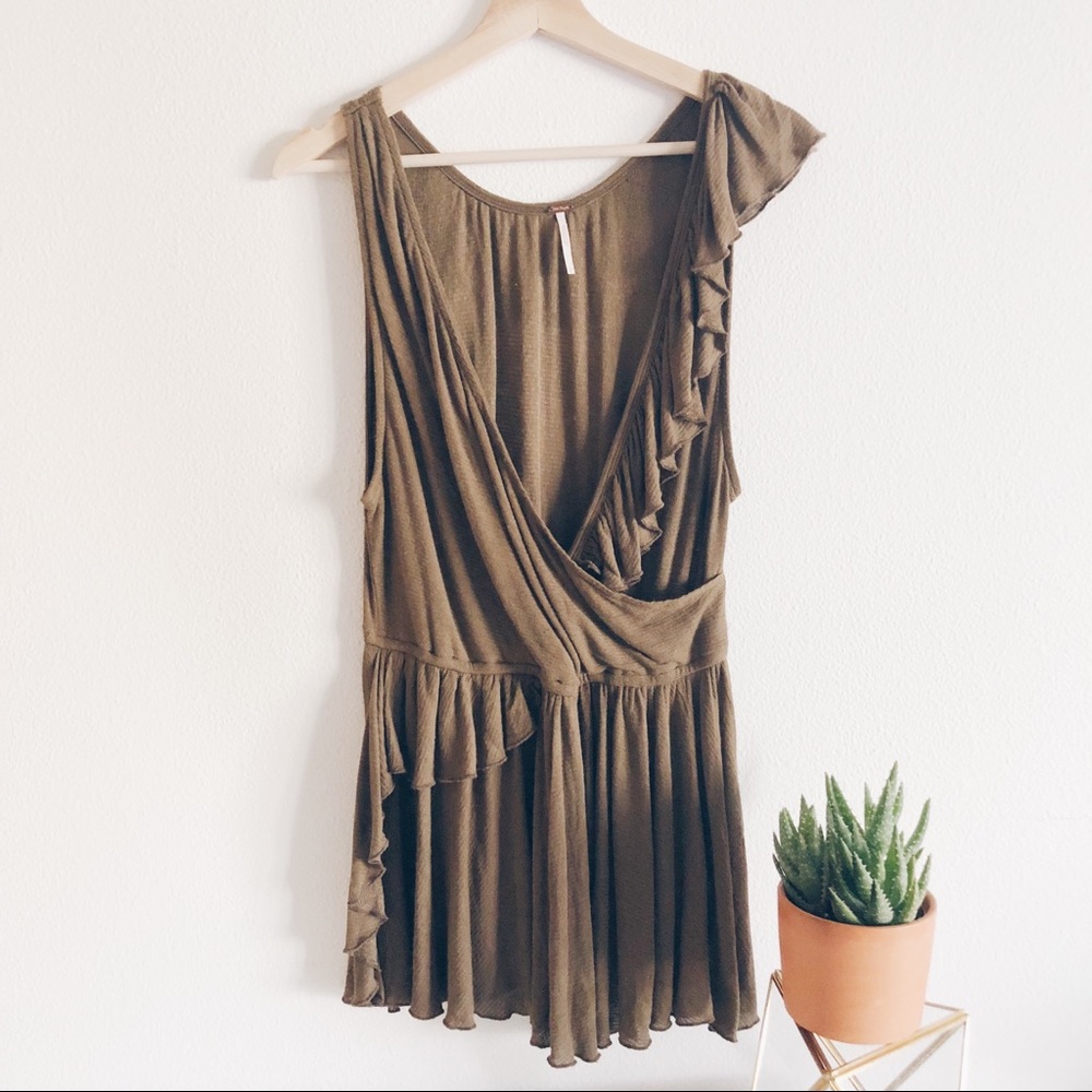 Free people • float away Asymmetrical top•